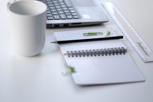pen and paper placer